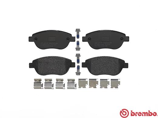 A.B.S. P 23 119 BREMBO Bremsbelagsatz, Scheibenbremse